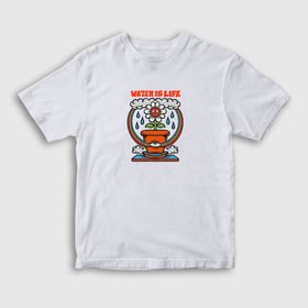 Presmono Water Is Life Çiçek Çocuk T-Shirt