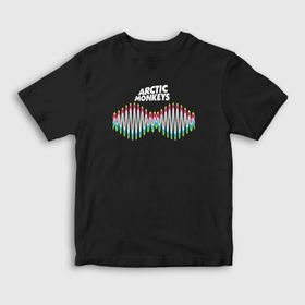 Presmono Wave Arctic Monkeys Unisex Çocuk T-Shirt
