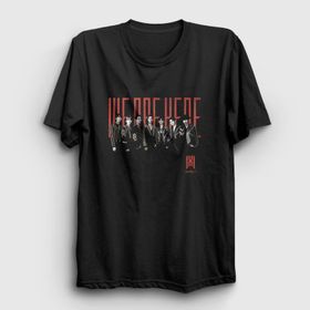 Presmono We Are Here K-Pop Monsta X Kadın T-shirt