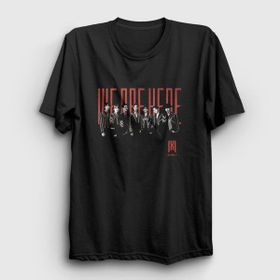 Presmono We Are Here K-Pop Monsta X Kadın T-shirt