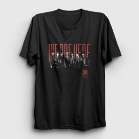 Presmono We Are Here K-Pop Monsta X Kadın T-shirt
