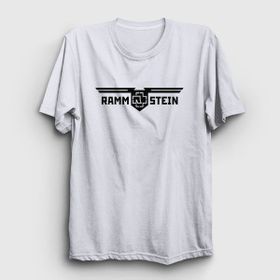 Presmono Wings Rammstein Beyaz Unisex T-Shirt
