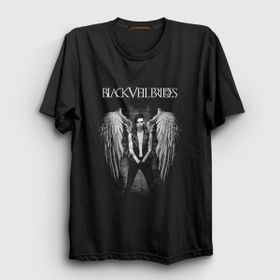 Presmono Wings Veil Brides Kadın T-shirt