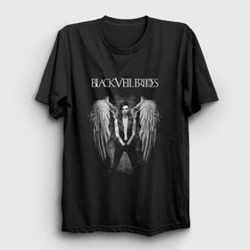 Presmono Wings Veil Brides Kadın T-shirt