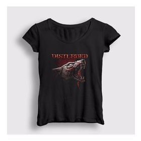 Presmono Wolf Disturbed Kadın T-shirt