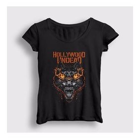 Presmono Wolf Hollywood Undead Kadın T-shirt