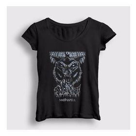 Presmono Wolf Moonspell Kadın T-shirt