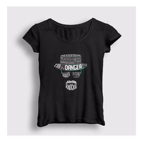 Presmono Wordart Breaking Bad Kadın T-shirt