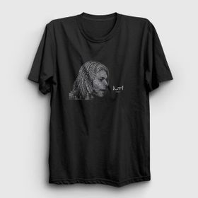 Presmono Words Nirvana Kurt Cobain Kadın T-shirt