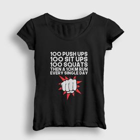 Presmono Workout Anime One Punch Man Kadın T-shirt