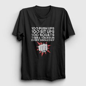 Presmono Workout Anime One Punch Man Kadın T-shirt