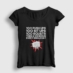 Presmono Workout Anime One Punch Man Kadın T-shirt