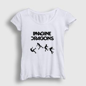 Presmono World Imagine Dragons Kadın T-shirt