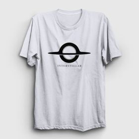 Presmono Wormhole Film İnterstellar Siyah Unisex T-Shirt