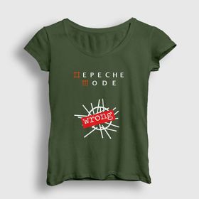 Presmono Wrong Depeche Mode Kadın T-shirt