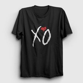 Presmono Xo the Weeknd Siyah Unisex T-Shirt