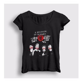 Presmono Xxxx 5 Seconds Of Summer Kadın T-shirt