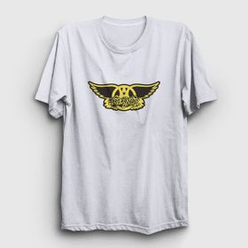 Presmono Yellow Aerosmith Kadın T-shirt