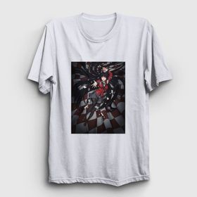 Presmono Yumeko Anime Kakegurui Siyah Unisex T-shirt