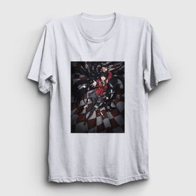 Presmono Yumeko Anime Kakegurui Siyah Unisex T-shirt