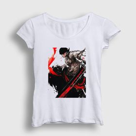 Presmono Zoro Anime One Piece Kadın T-shirt