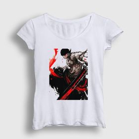 Presmono Zoro Anime One Piece Kadın T-shirt