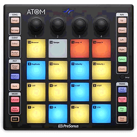 PreSonus Atom Performans ve Üretim Pedi Denetleyicisi