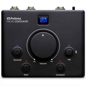 PreSonus Micro Station BT Bluetooth Bağlantılı Hoparlör Kontrol