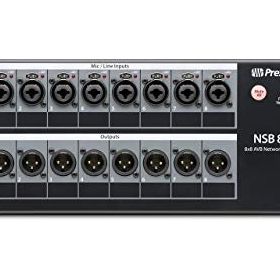 PreSonus NSB 8.8 Stage Box 8x8 AVB Networked Stage Box