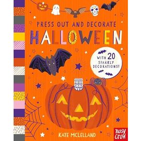 Press Out and Decorate: Halloween - Nosy Crow Yayınları
