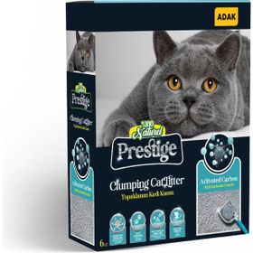 Prestige 6 lt Aktif Karbonlu Topaklanan Kedi Kumu