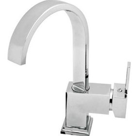 Prestij Cubic Kare Mix Kuğu Lavabo Batarya