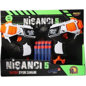 Prestij Oyuncak 6060 2'li Nişancı Dart Fırlatıcı Çocuk Oyun Seti