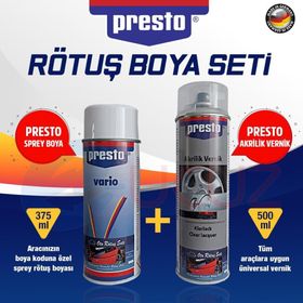 Presto Audi Kod:LZ7H Meteor Gray Metallic Rötuş Sprey Boyası