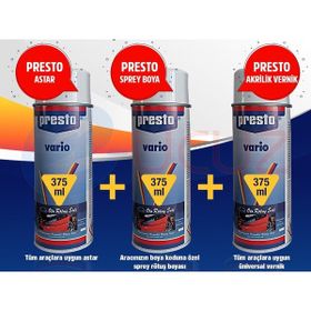 Presto Jaguar Kod:Caldera Red Rötuş Sprey Boyası