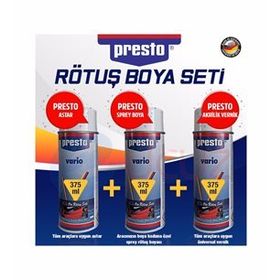 Presto Peugeot Kod:XYP0  Onyx Siyah Rötuş Sprey Boyası
