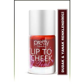 Pretty 911 Beauty Lip To Cheek Tint ve Dudak ve Yanak Renklendirici