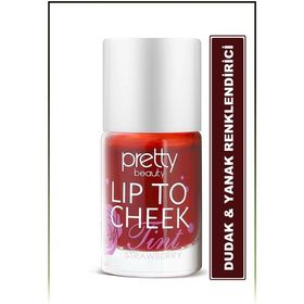 Pretty 911 Beauty Lip To Cheek Tint ve Dudak ve Yanak Renklendirici