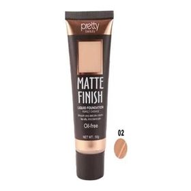 Pretty Beauty No:3 Matte Finish Liquid Yağsız Fondöten