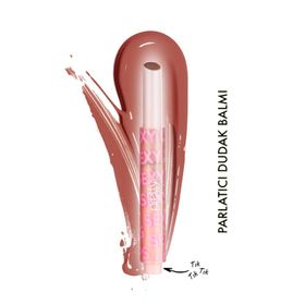 Pretty PB-413 No: 02 Dolgun Nemli Parlak Lipstick