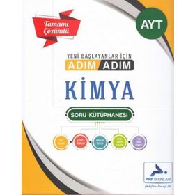Prf Ayt Kimya Adım Adım Tamamı Çözümlü Soru Kütüphanesi