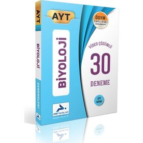PRF Paraf Yayınları AYT Biyoloji Video Çözümlü 30 Deneme