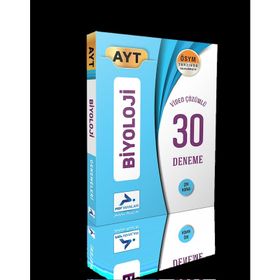 PRF Paraf Yayınları AYT Biyoloji Video Çözümlü 30 Deneme