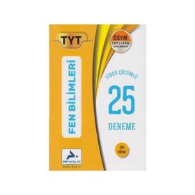PRF Paraf Yayınları TYT Fen Bilimleri Video Çözümlü 25 Deneme