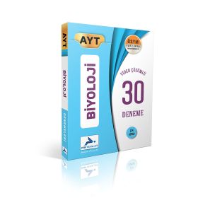 PRF Yayınları AYT Biyoloji Video Çözümlü 30 Deneme