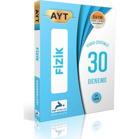 PRF Yayınları AYT Fizik Video Çözümlü 30 Deneme