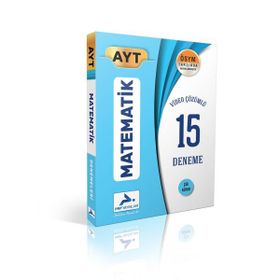 PRF Yayınları AYT Matematik Video Çözümlü 15 Deneme