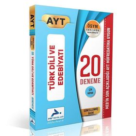 Prf Yayınları AYT Türk Dili ve Edebiyatı 20 Deneme