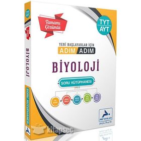Prf Yayınları TYT AYT Biyoloji Adım Adım Soru Kütüphanesi