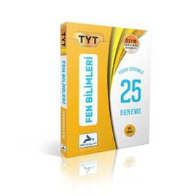 PRF Yayınları TYT Fen Bilimleri Video Çözümlü 25 Deneme